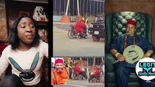 Nollywood Legend Pete Edochie Spotted in Wheelchair, Sparks Health Concerns