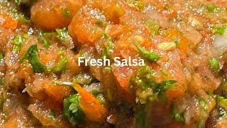 Easy Fresh Salsa | Summer Salsa #casouthernbelle