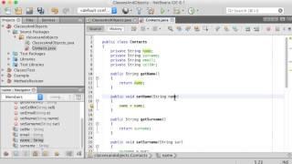 Classes and Objects