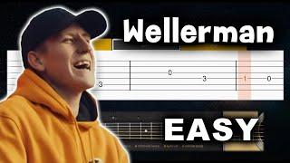 Wellerman - Sea Shanty (Nathan Evans) - EASY Guitar tutorial (TAB AND CHORDS)