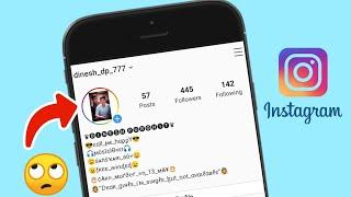 How To Add Colorful Circle On Instagram Profile Picture || Colorful Border On Instagram DP