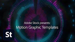 Motion Graphic Templates from Adobe Stock | Adobe Creative Cloud