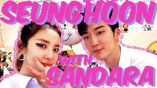 WINNER Seunghoon with Sandara