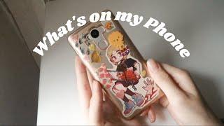 What's on my Phone | 2021 | University student | sheennoh