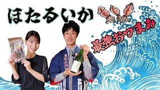 【ほたるいかの素干】日本酒に合う絶品おつまみ【宗玄 純米酒 Samurai Prince】