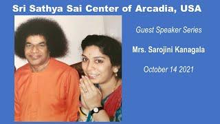 Prema Bandham - The Infinite Love of Mother Sai | A Special Talk by Mrs. Sarojini Kanagala