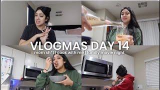 vlogmas day 14: FAMILY CHRISTMAS MOVIE NIGHT | dinner | zuppa toscana | wine night