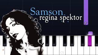 Regina Spektor - Samson (Piano Tutorial)