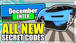 (DECEMBER 2020) ALL *NEW* SECRET OP CODES! Vehicle Tycoon Roblox