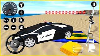 4K Polis arabası oyunu 3D || Real Police Car Driving v2 #43 - Android GamePlay #games #policecar