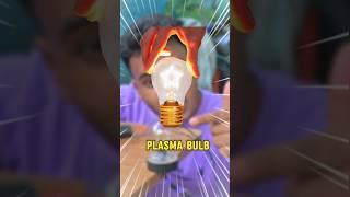 हमने बनाया एक plasma bulb (प्लाजमा बल्ब) #shotrs #experiment #plasmabulb