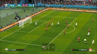 eFootball PES 2020: UEFA Euro 2020 - Wales vs Switzerland - Gameplay (PS4 HD) [1080p60FPS]