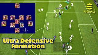 7 Players in Defence formation • eFootball Mobile