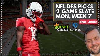 NFL DFS Picks for the Monday Night 2-Gamer, Week 7: FanDuel & DraftKings Lineup Advice (& Showdown!)