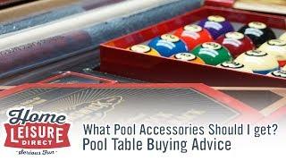 What Accessories Should I get with my Pool Table? - Pool Table Buying Advice