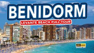 LEVANTE BEACH BENIDORM | Full tour from Rincon to old town and Balcón del Mediterráneo