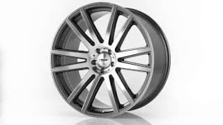 TSW Alloy Wheels Gatsby - Gunmetal with Mirror Cut Face