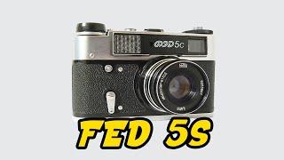 Loading film Fed 5S \  Как ставить пленку в ФЭД 5С