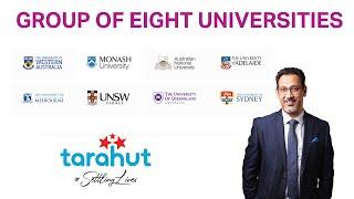 Group 8 of Universities in Australia - Parveen Sukhija (Tarahut)