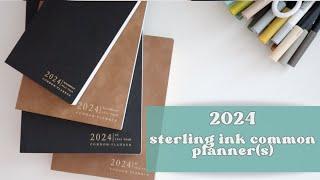 2024 Sterling Ink Common Planner- A5, weeks and B6!