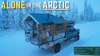Driving an Old Ford Truck to the Arctic Ocean in -60F/-51C | 5 Days/2,000 miles Winter Camping Alone