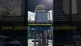 Candid feet
