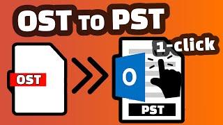 CONVERT OST to PST with STELLAR OST to PST File CONVERTER