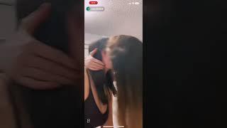 tiktok lesbians tongue kiss