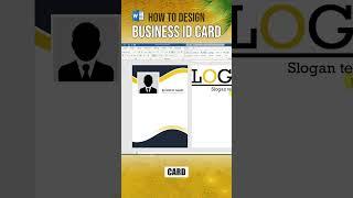 Create an Employee ID Card Template in MS Word | Business Ready