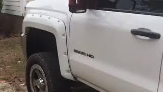 Chevy Silverado 2500 with Speed Turtle  from Superior Led emergency warning lights