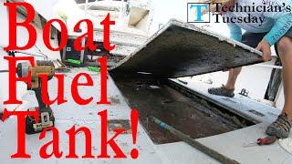 Replacing A Boat Fuel Tank Part 1!