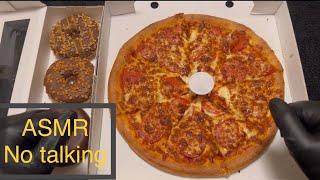 Asmr: Pizza + Donut Eating (No talking)