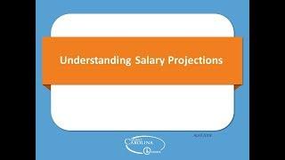 Understanding Salary Projections Webinar