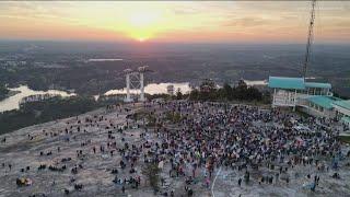 Thousands gathered for 78th Stone Mountain Park Easter sunrise service