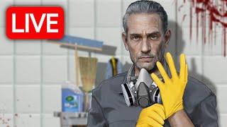 ESCAPING THE MAFIA - Crime Scene Cleaner - LIVE 