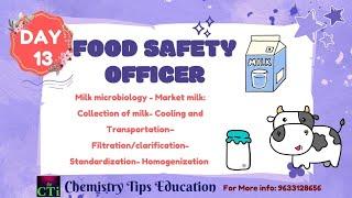 Day 13Dairy Technology FSO EXAM