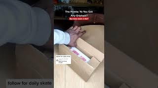 HUGE griptape box! #shorts #skateboarding #skating #switchflipjones