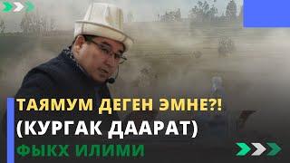 Таямум деген эмне?! (кургак даарат) | шейх Тариэл Абжалбеков