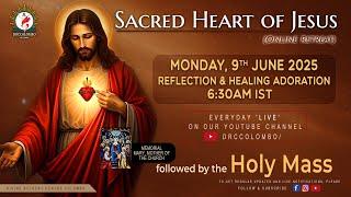 (LIVE) Sacred Heart of Jesus; Online Retreat | Mon | 9 June 2025 | DRCColombo