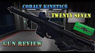 WARFACE - Cobalt Kinetics Twenty Seven Sniper Rifle Gun Review (CRAFTING)