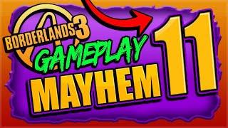 NEW!!  MAYHEM MODE! Mayhem 11 GAMEPLAY Borderlands 3 (Release Day & What It Does)