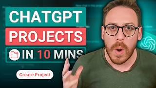 How to use ChatGPT PROJECTS: Use Cases and Limitations!