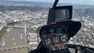 HELICOPTER FLIGHT ABOVE LONDON - 2019 - ПОЛЕТ НАД ЛОНДОНОМ НА ВЕРТОЛЕТЕ 