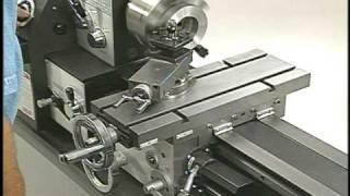 How to Turn Metal on a Lathe - Basic Tutorial - SMITHY GRANITE 3-in-1