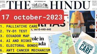 17 October 2023 The Hindu Newspaper Analysis