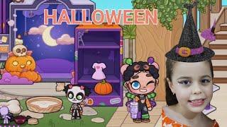 Organizando a casa para o dia do HALLOWEEN no AVATAR WORLD | Brincando com a Isa RP