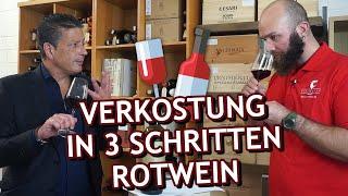 Verkostung in 3 Schritten: Rotwein