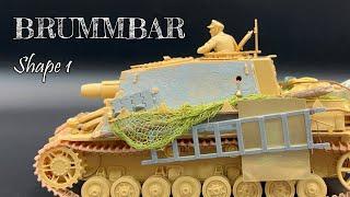 TAMIYA 1/35 BRUMMBAR  Model building  TANK MODEL  #modelmaking #howtomake #scalemodel