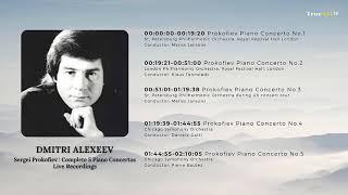 Dmitri Alexeev plays complete Prokofiev Concerto, No.1-No.5