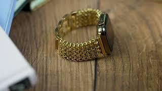 Gold Mesh Apple Watch Strap | Buckle & Band 2024 Collection